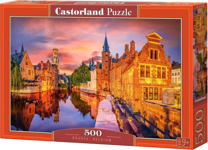 Puzzle Castorland Bruges, Belgio, 500 pezzi