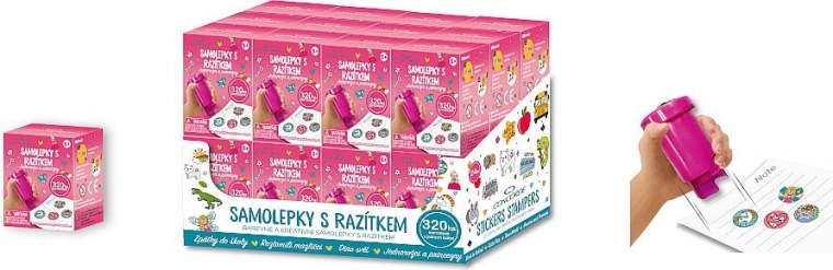 Timbro adesivo CONCORDE unicorni e principesse – 320 adesivi