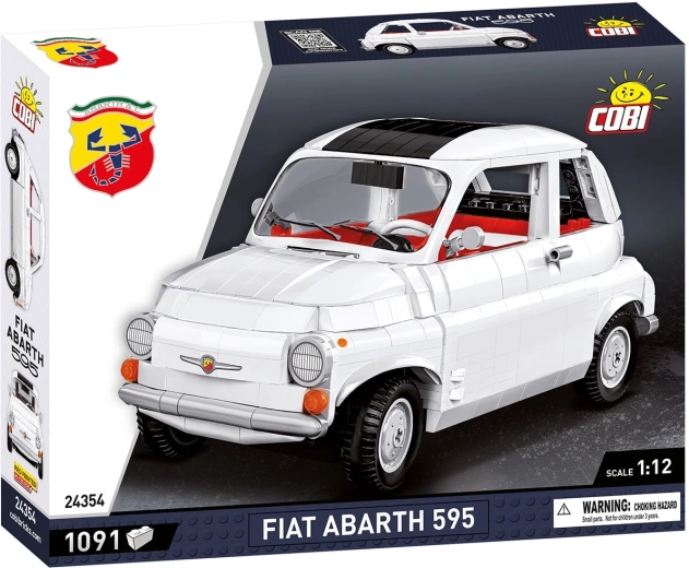 Cobi Fiat Abarth 595 set di costruzioni 1:12 (1091 pezzi)