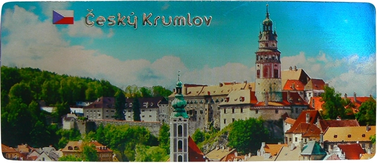 Magnete Český Krumlov – souvenir di stile