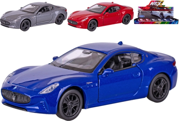 Welly Maserati GranTurismo Folgore modello in metallo 1:34 con meccanismo a retrocarica