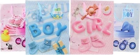 Borsa regalo per la nascita del bambino