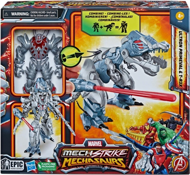 Action figure Marvel Mech Strike Ultron T-Rex