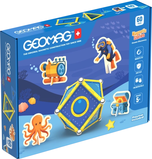 Geomag Magnetic Stories avventura oceanica 60 pezzi