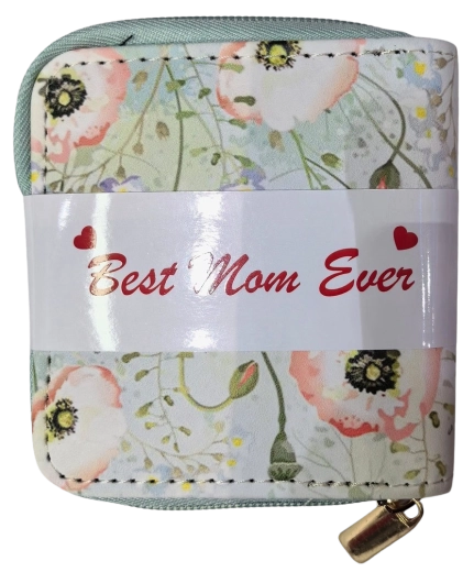 Portafoglio da donna Pink – papaveri rosa