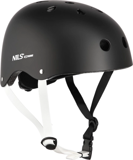 Casco NILS Extreme MTW001 – casco da freestyle nero – XS (48-52 cm)