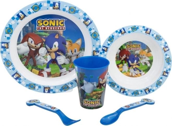 Set da pranzo per bambini Sonic 5v1