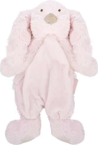 Coniglietto doudou rosa in peluche 28 cm