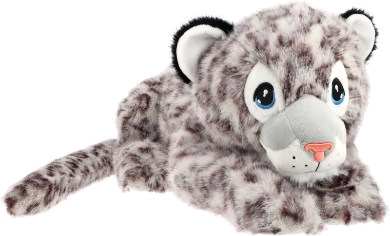 Leopardo delle nevi di peluche Keeleco 60 cm