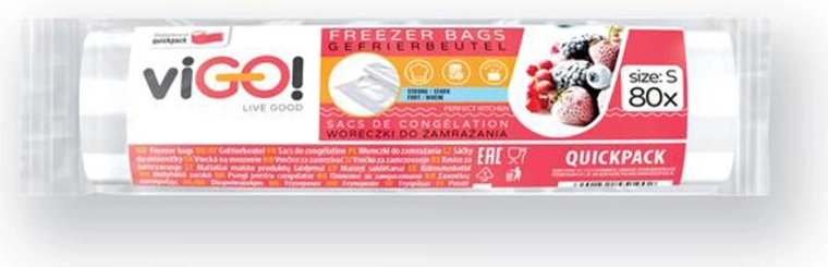 Sacchetti in polietilene 20 × 30 cm, 80 pz