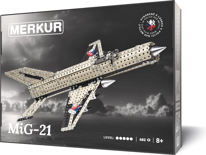 Merkur set di costruzione caccia MIG-21, 682 pezzi