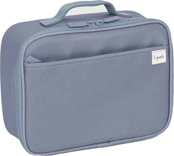 3 Sprouts borsa per il pranzo recycled blue - 1 pezzo