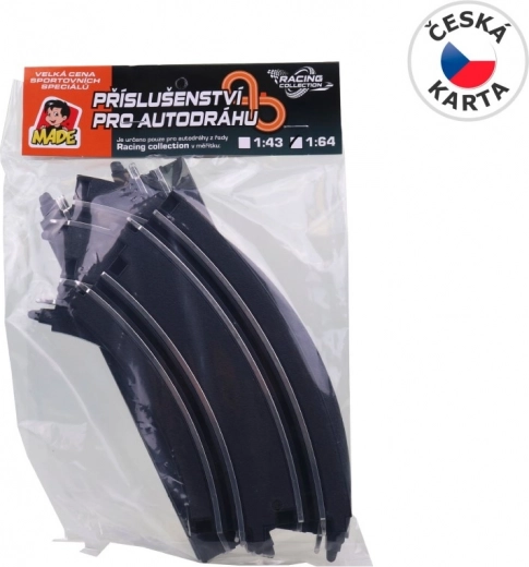 Parti di ricambio per pista 1:64 - 4 pezzi