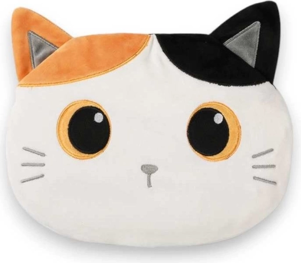 Cuscinetto in peluche riscaldante e rinfrescante – gatto arancione