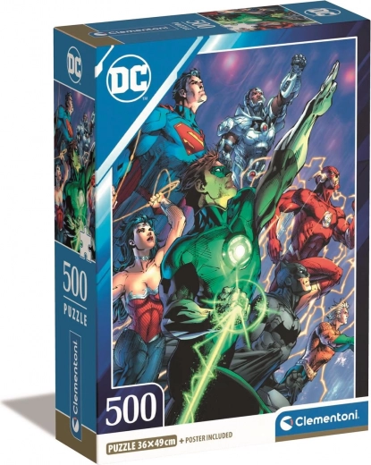 Puzzle 500 pezzi DC Comics