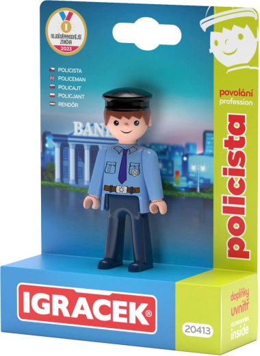Efko Igráček poliziotto – set professione, personaggio con accessori