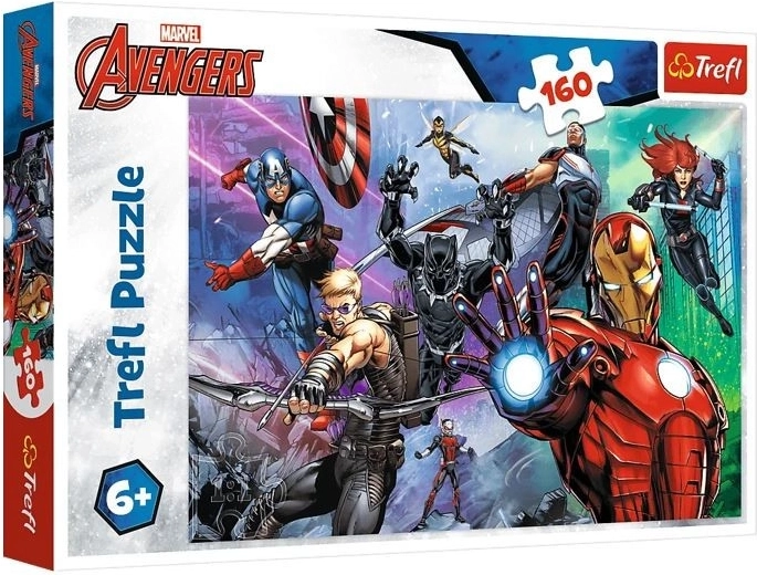 Puzzle 160 pezzi MARVEL Avengers – eroi sempre pronti