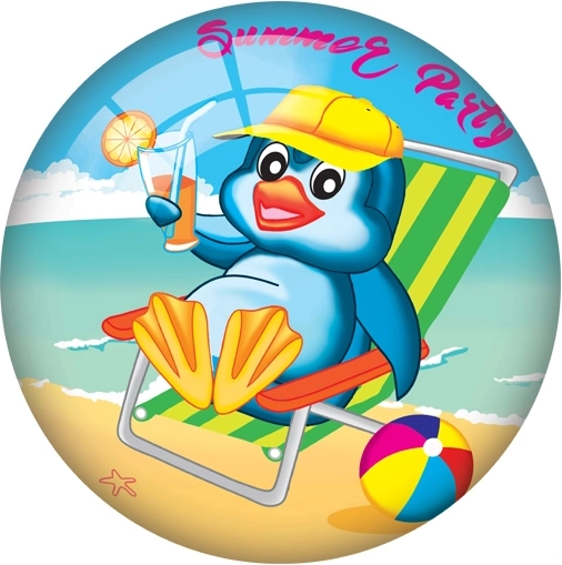 Pallone per bambini con simpatico pinguino 23 cm