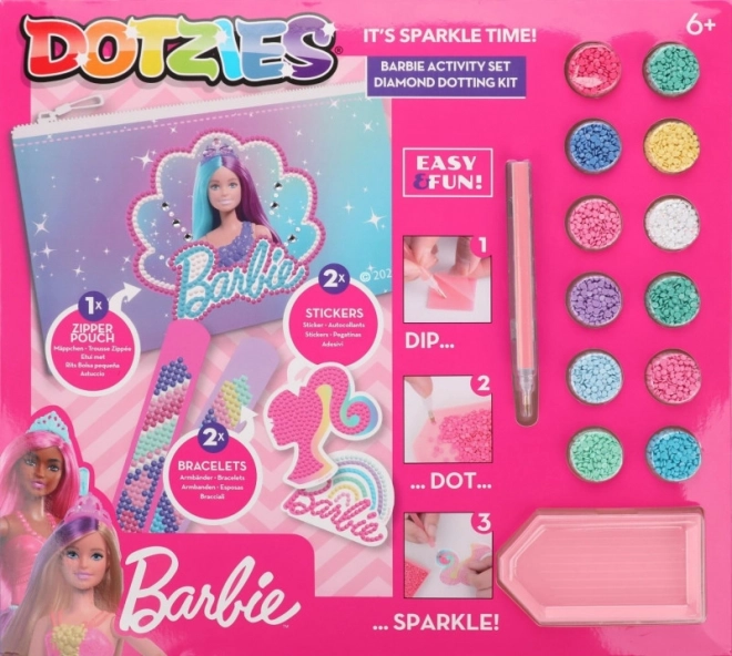 Set di attività Diamond Dotz Barbie