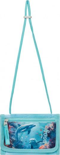 Baagl portafoglio da collo delfino