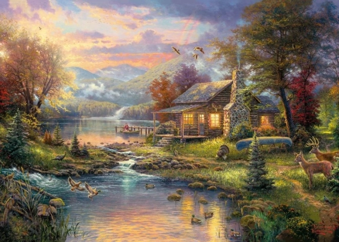 Puzzle Paradiso Naturale 1000 Pezzi di Schmidt