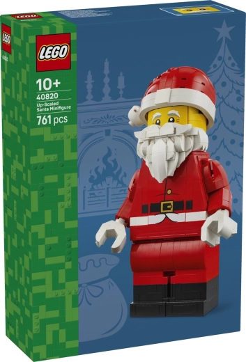 LEGO Iconic minifigure ingrandita di Babbo Natale