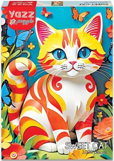 Puzzle YAZZ Gattina carina da 1000 pezzi