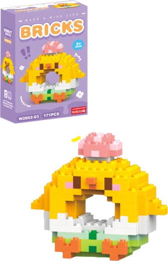 Set di costruzioni Paperella Donut (171 pezzi) - 1 pezzo