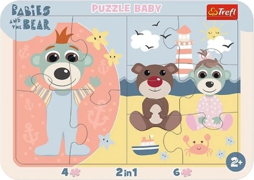 Puzzle con cornice Baby "Dolci bebè"