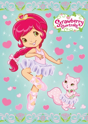 Akim album da colorare A4 Strawberry Shortcake (Jahůdka)