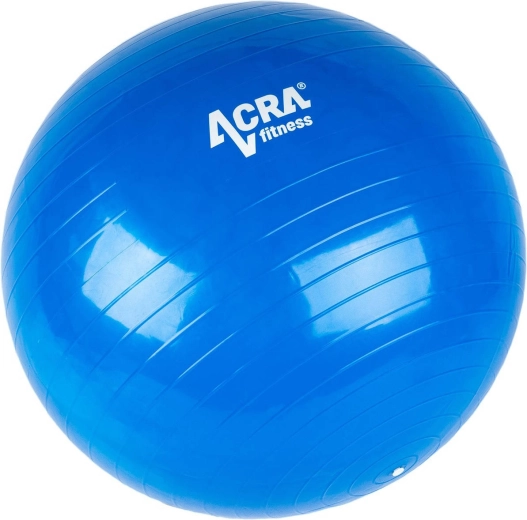 Palla da ginnastica ACRA blu 55 cm - 1 pezzo