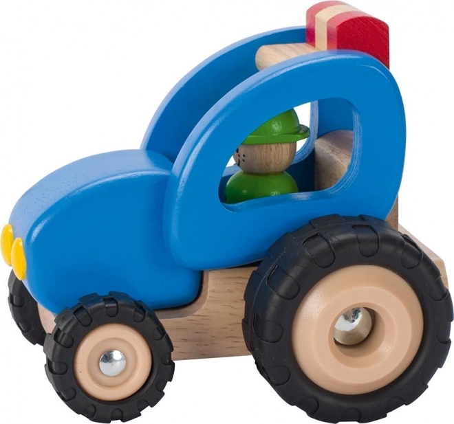 Trattore in legno Goki per bambini
