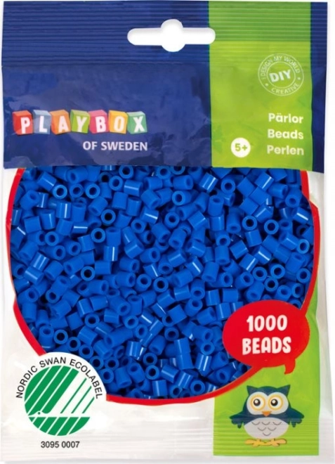 Perline da stiro blu scuro 1000 pezzi