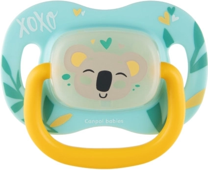 Canpol babies succhietto in silicone simmetrico 6–18 m – Koala