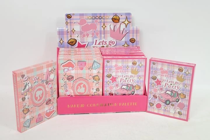 Set di cosmetici per bambini con palette e specchietto