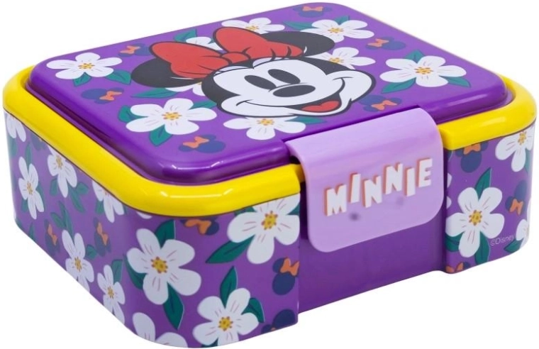 Porta merenda Disney Minnie con 3 scomparti