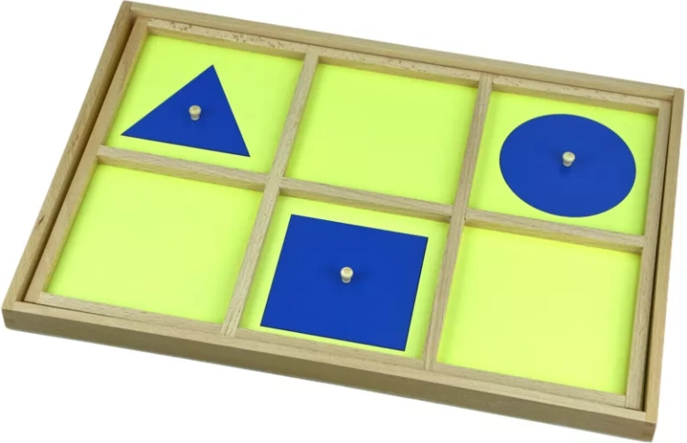 Vassoio geometrico con forme