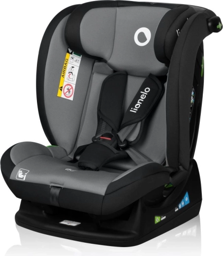 Lionelo Izzy i-Size seggiolino auto per bambini 40–150 cm Black Grey