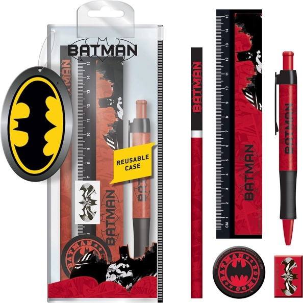 Astuccio PYRAMID DC COMICS Batman Rosso