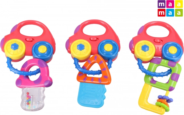 Chiavi per auto per bambini con luce e suono 18 cm