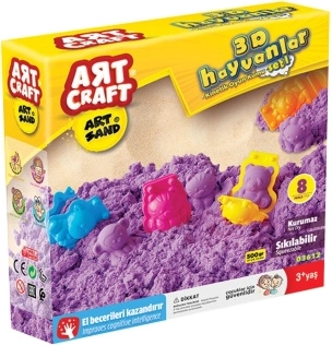ART CRAFT sabbia cinetica per creare animaletti 500 g