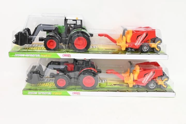 Trattore con macchina agricola (set)
