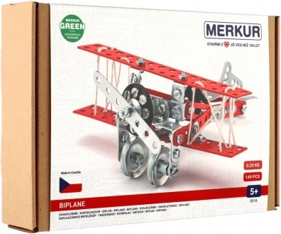 Costruzione Merkur Biplano