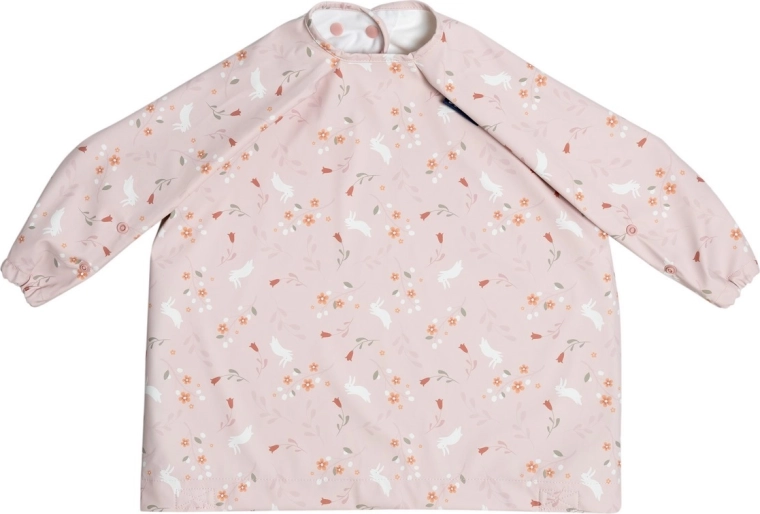 Bavaglino con maniche Bibado Coverall Botanical bunnies
