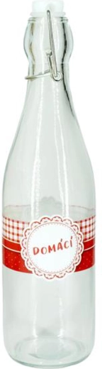 Bottiglia in vetro con chiusura a leva TORO 1 l