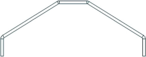 Stabilizzatore posteriore X3 da 2,5 mm