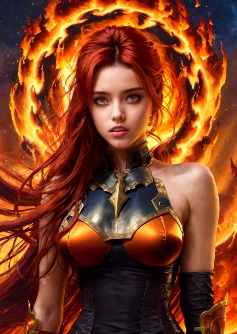 Enjoy puzzle elemento fuoco 1000 pezzi