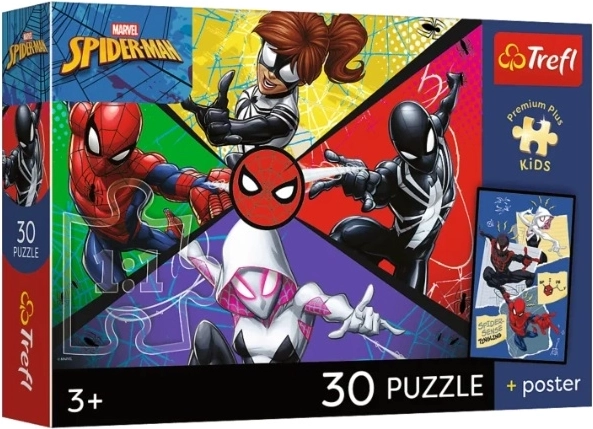 Puzzle per bambini PremPlus Kids Pajęcza moc da 30 pezzi