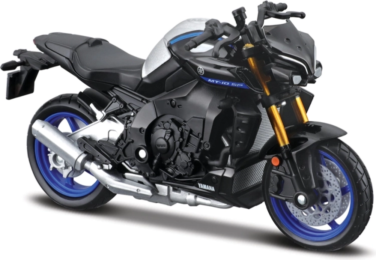 Maisto motocicletta Yamaha MT-10 SP argento-nera 1:18