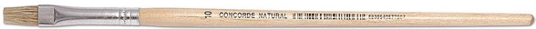 Pennello piatto scolastico CONCORDE Natural n. 10
